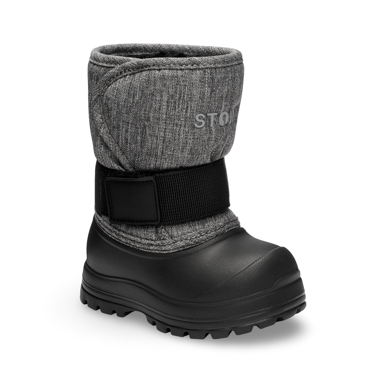 Trek Toddler Lightweight Insulated Winter Boot - Stonz alt::Heather Grey