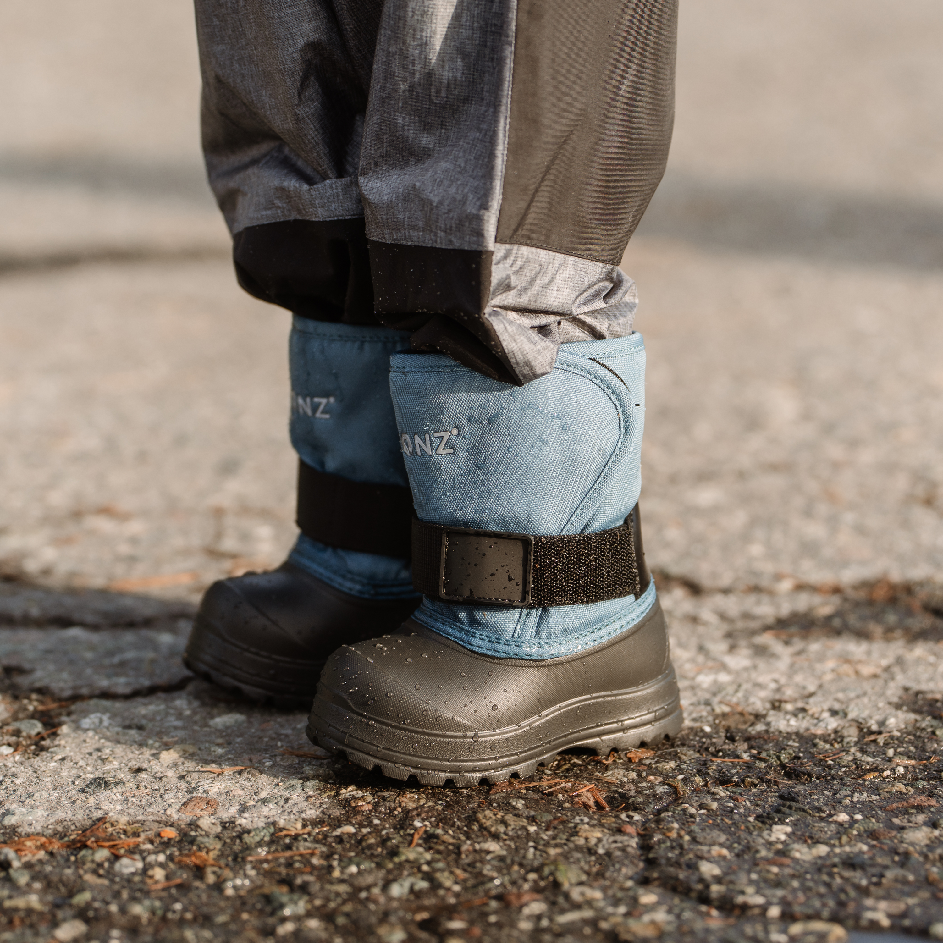 Trek Toddler Lightweight Insulated Winter Boot - Stonz alt::Denim