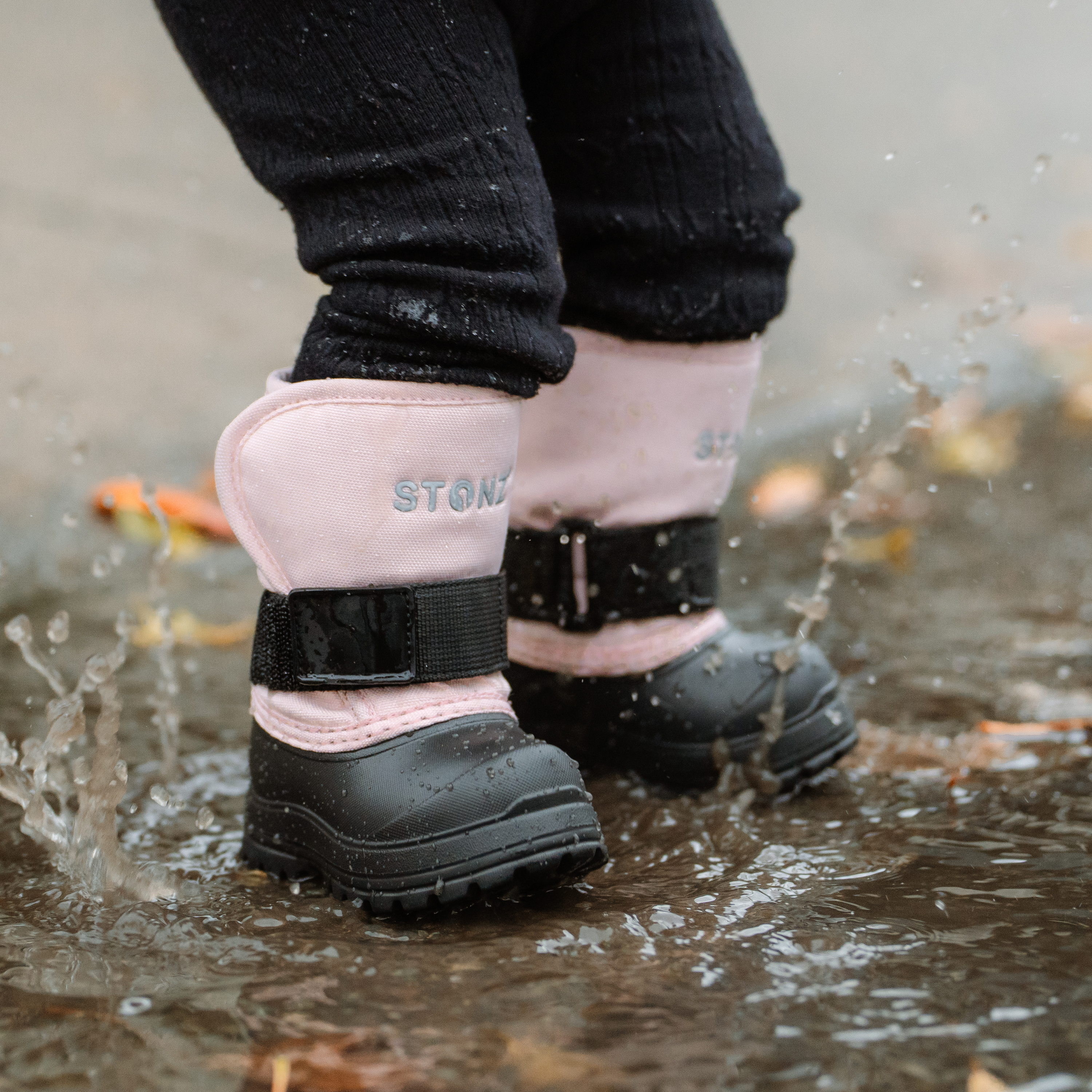 Trek Toddler Lightweight Insulated Winter Boot - Stonz alt::Haze Pink