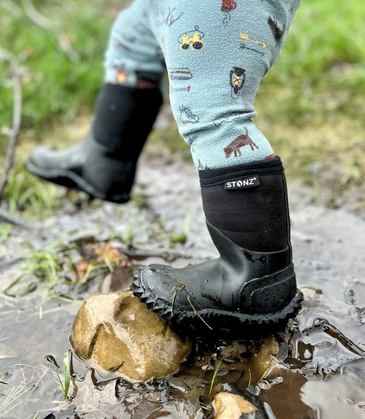 Kids' West Waterproof Boots - Stonz alt::Black
