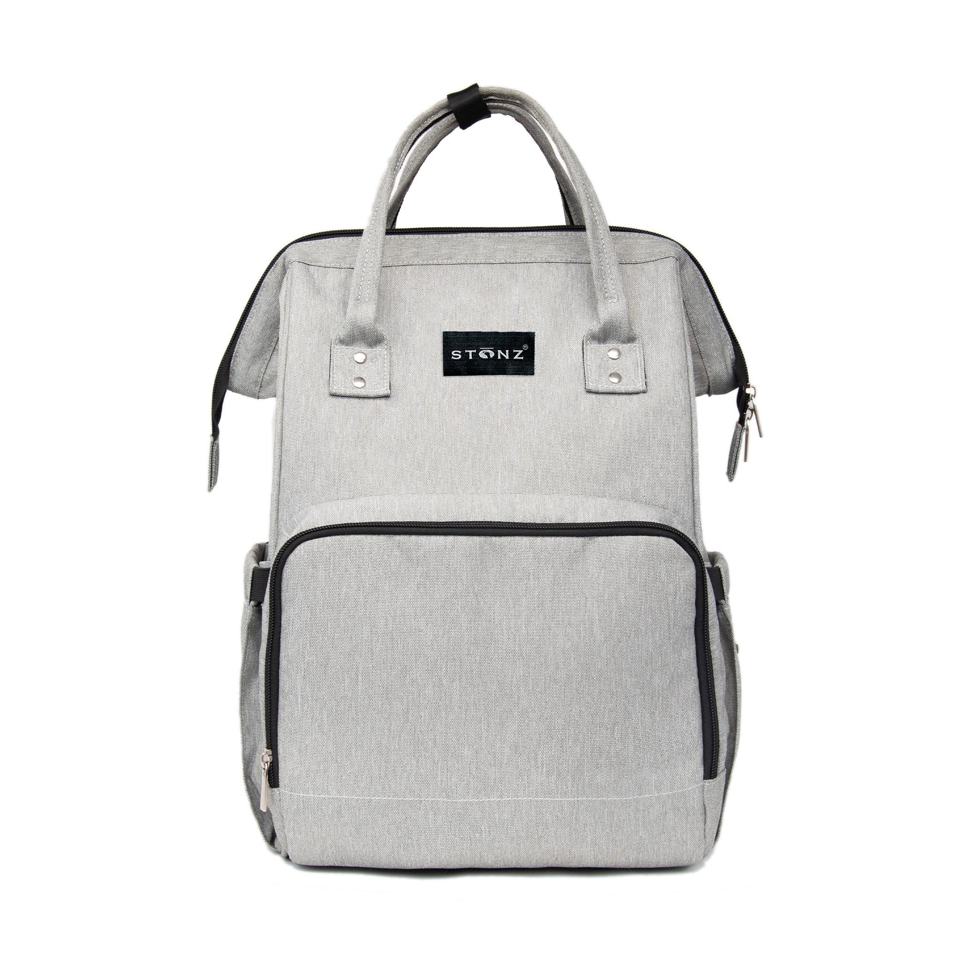 Diaper Backpack - SALE - Stonz alt::Light Grey