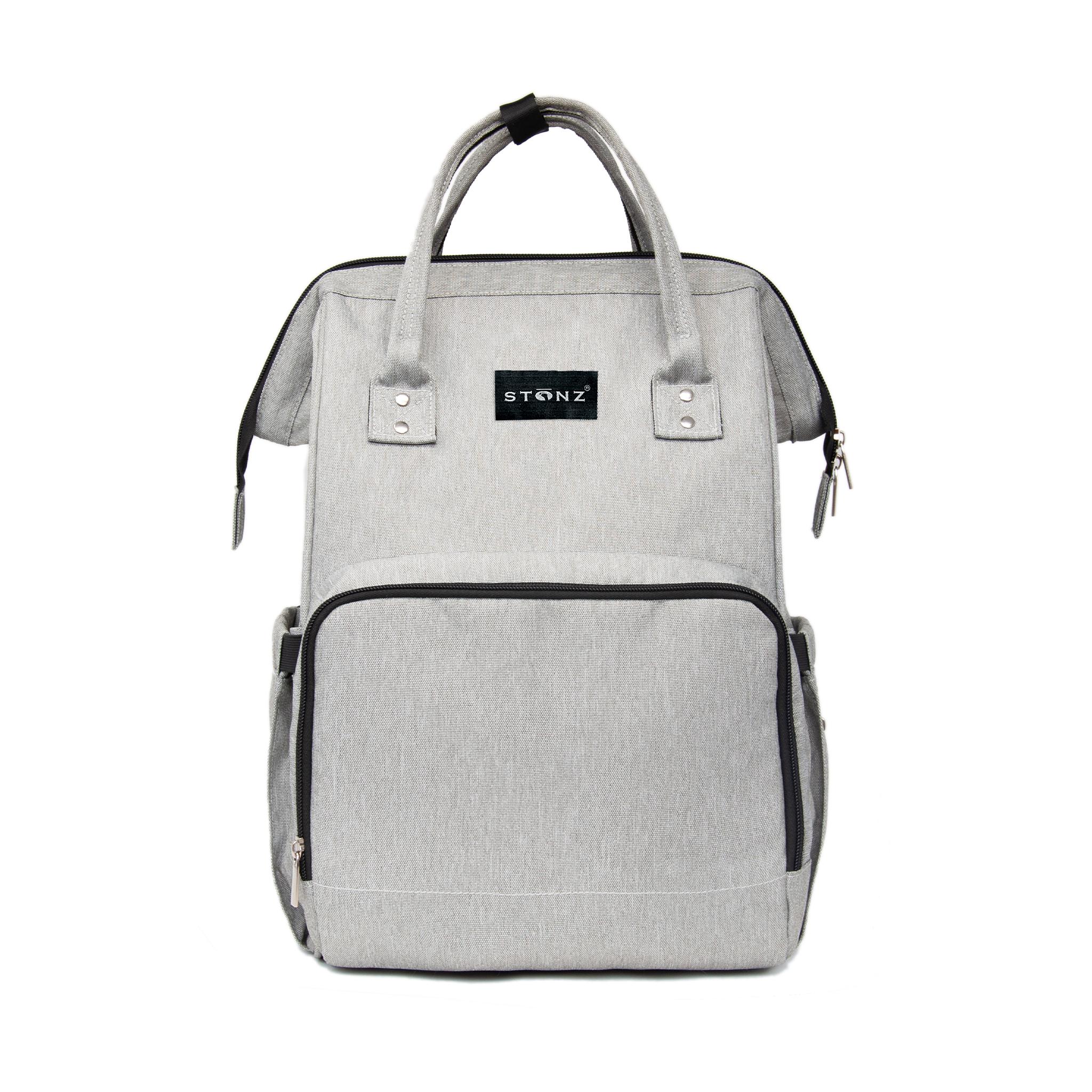 Diaper Backpack - SALE - Stonz alt::Light Grey